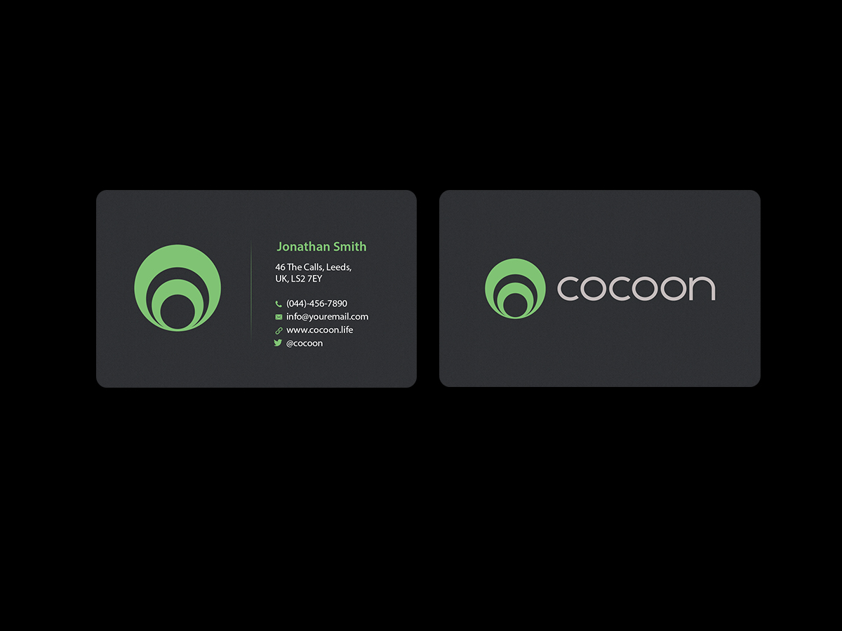 Business Card Design by Creations Box 2015 for Cocoon | Design #9407485