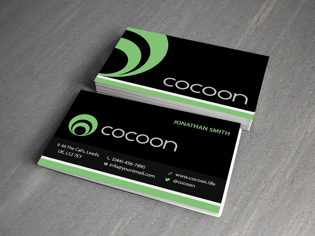Business Card Design by Creations Box 2015 for Cocoon | Design #9407489
