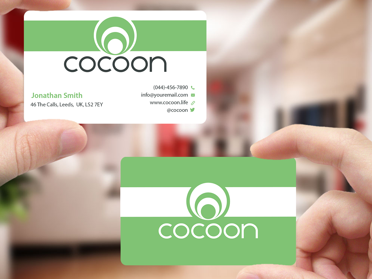 Business Card Design by Creations Box 2015 for Cocoon | Design #9407502