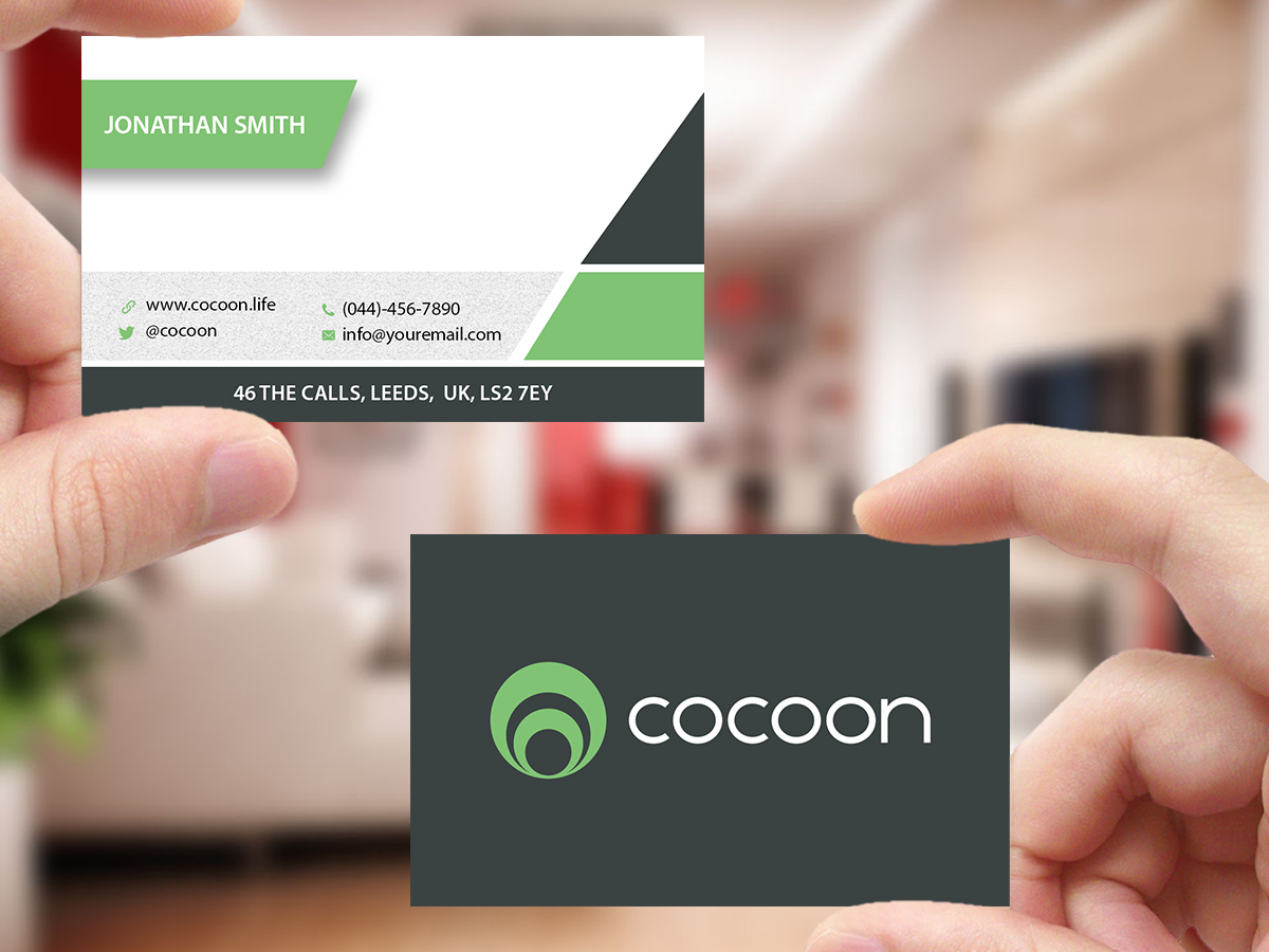 Business Card Design by Creations Box 2015 for Cocoon | Design #9407506