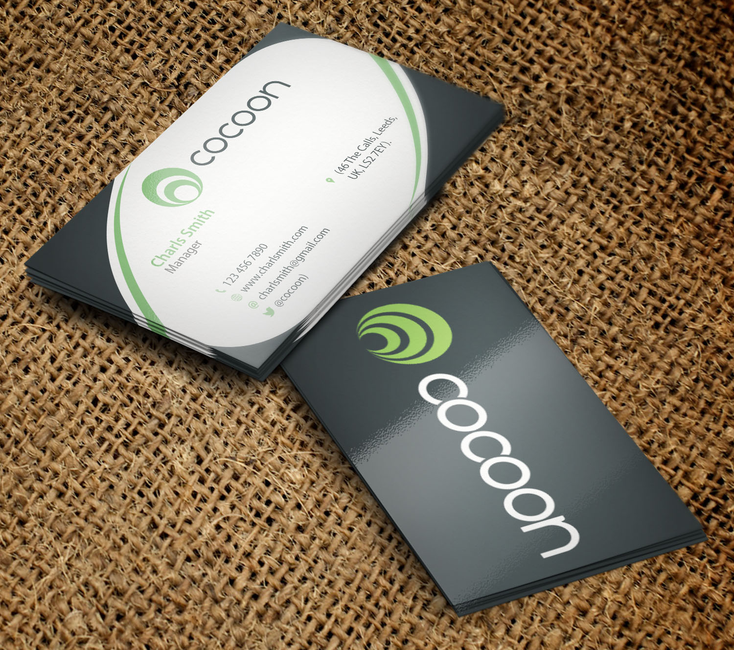 Business Card Design by PD Studios for Cocoon | Design #9410922