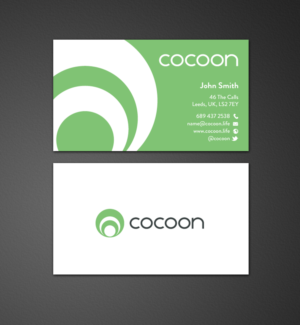 Visitenkarten-Design von chandrayaan.creative für Cocoon | Design #9417337