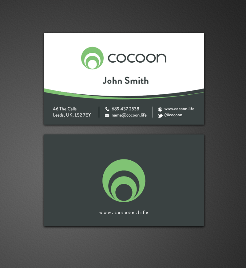 Business Card Design by chandrayaan.creative for Cocoon | Design #9417512