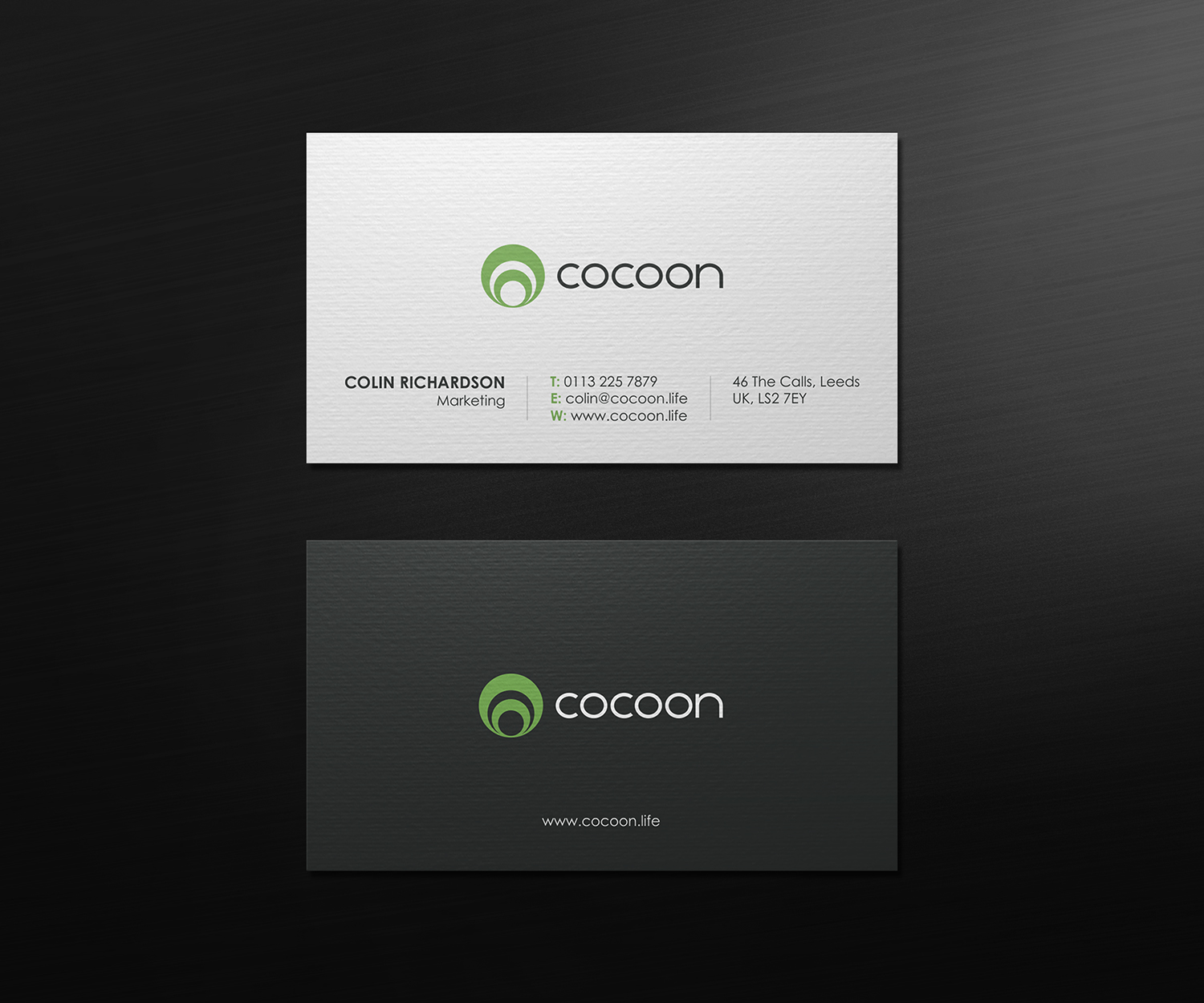 Diseño de Tarjeta de Presentación por logodentity para Cocoon | Diseño: #9396528