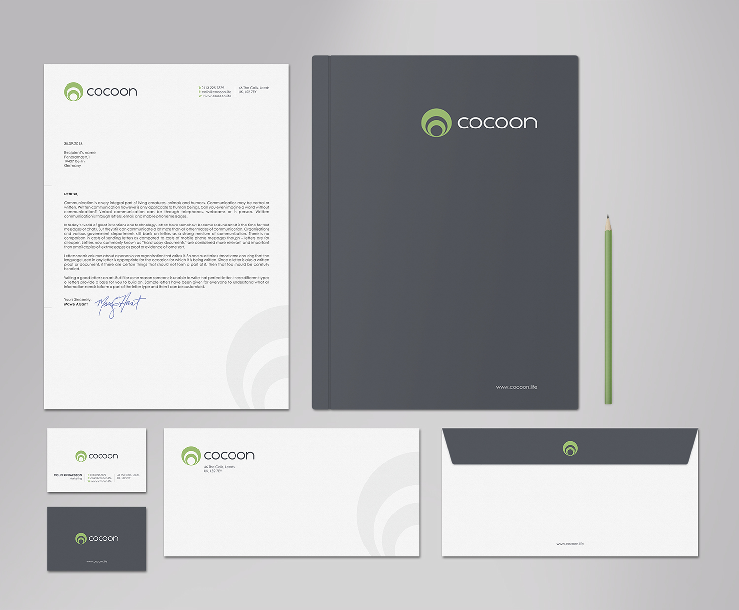 Business Card Design by logodentity for Cocoon | Design #9459124