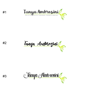 Logo Design by Alex_Digital for Tanya Ambrosini | Design: #9450767
