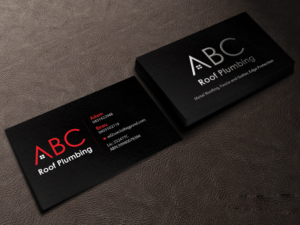 Design de Carte de Visite par Creations Box 2015 pour ABC roof plumbing | Design : #9405159