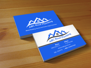 Design de Carte de Visite par Creations Box 2015 pour ABC roof plumbing | Design : #9405180