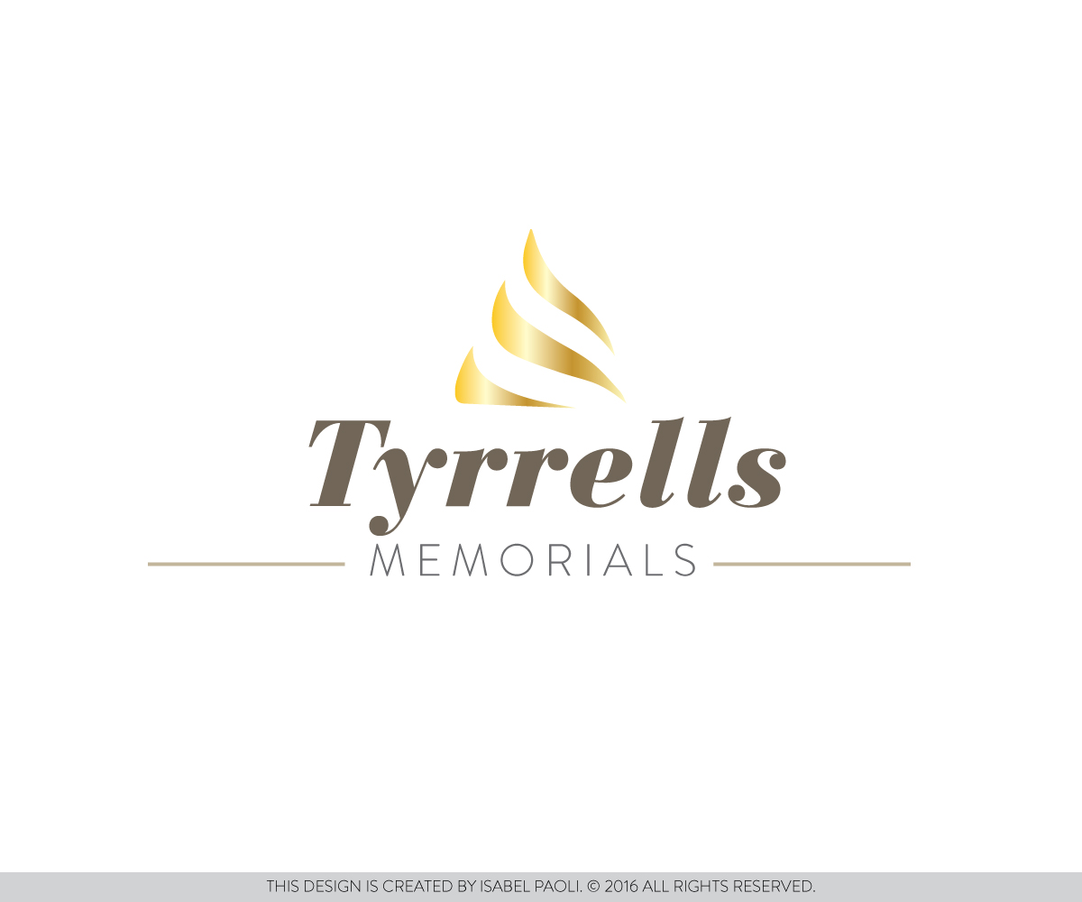Logo Design by isabel.paoli for Tyrrells Memorials | Design #9394239