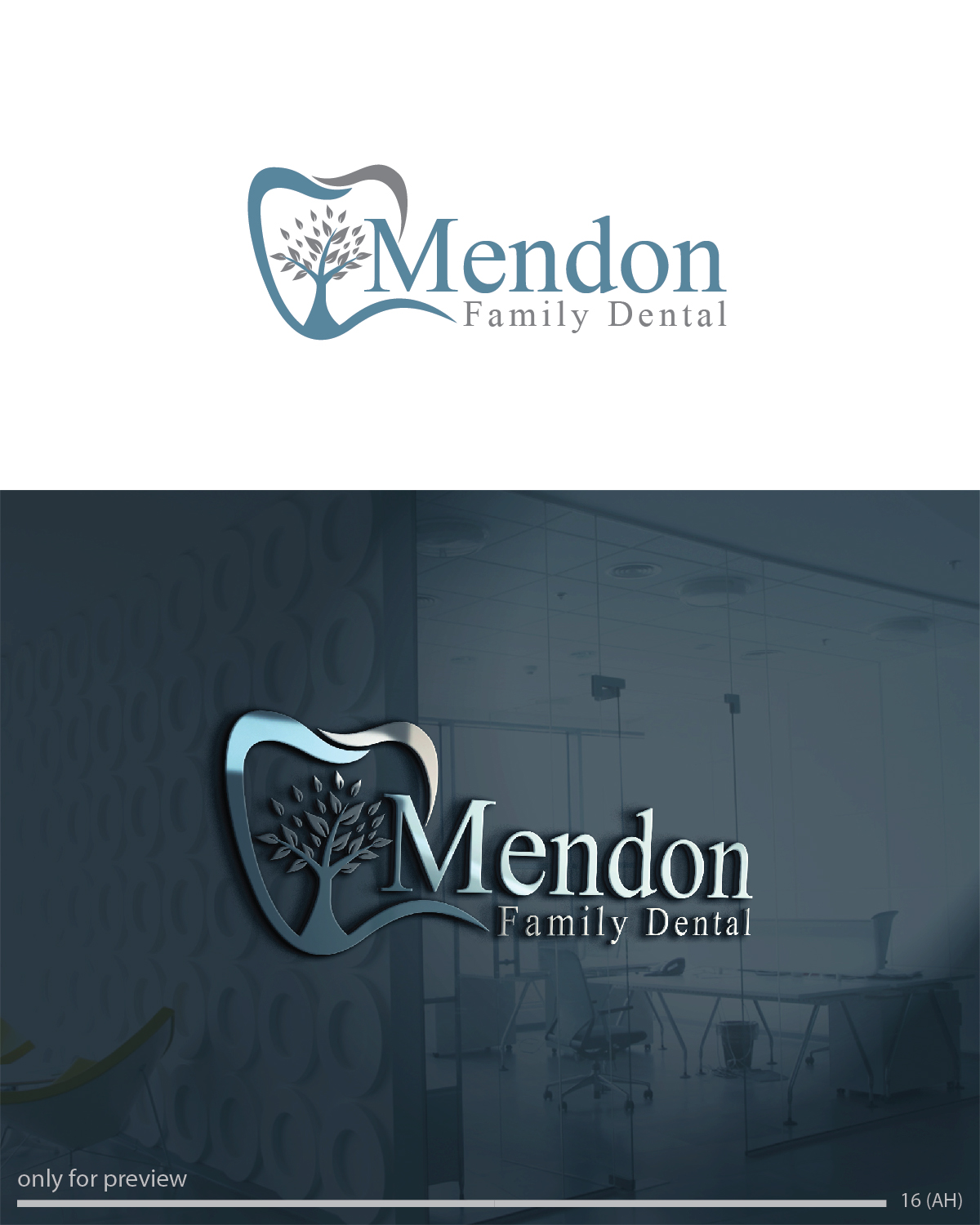 Logo Design by  Esolbiz for Mendon Dental | Design: #9462090