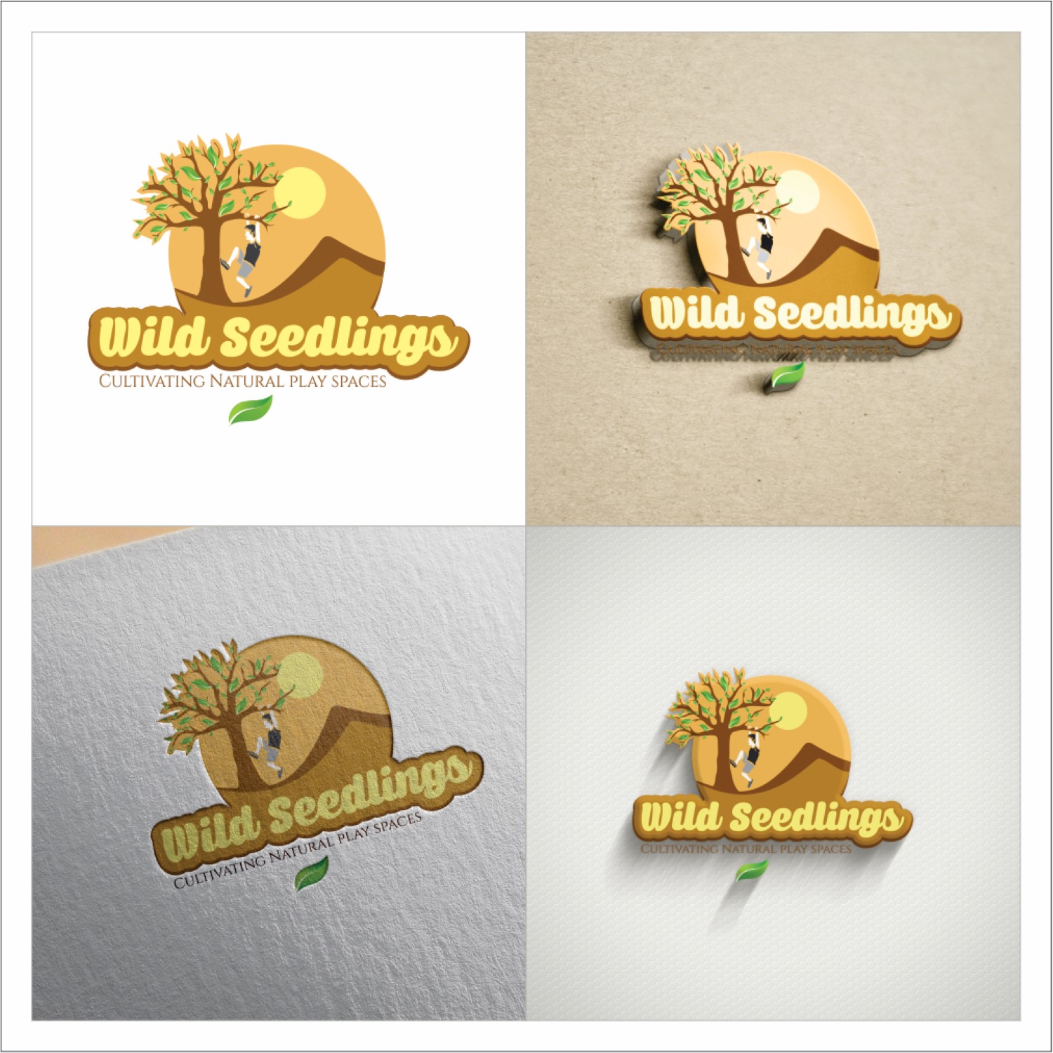 Logo Design by DG for Wild Seedlings | Design #9701227