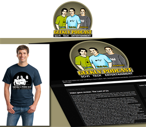 Podcast Design by Bling Connect Ink for Geekly Podcast Radio | Design: #2082449
