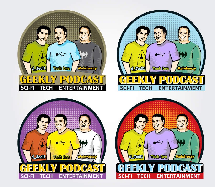 Podcast Design by Bling Connect Ink for Geekly Podcast Radio | Design #2082941