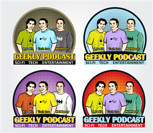 Podcast Design by Bling Connect Ink for Geekly Podcast Radio | Design: #2082941