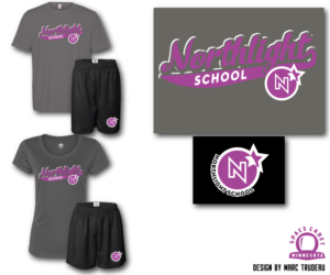 T-Shirt-Design von Spac3C4det für Northlight School | Design #9514619