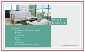 Business Card Design by Hari creator for Village Concierge Pty Llimited | Design #9391155