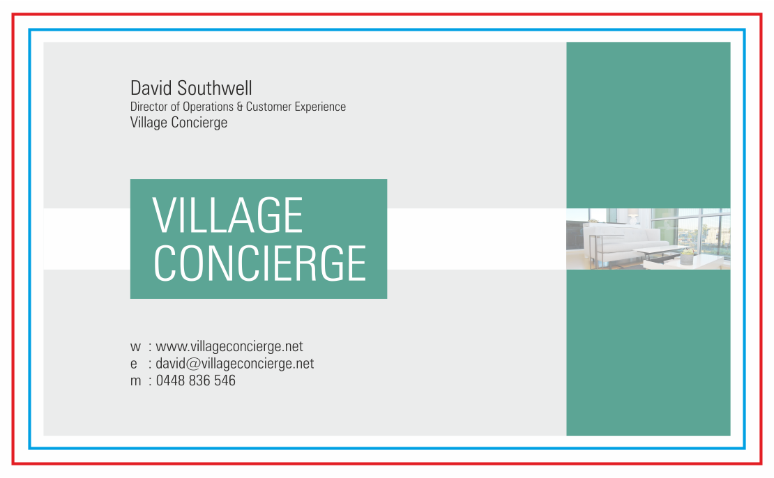 Business Card Design by Hari creator for Village Concierge Pty Llimited | Design #9391156