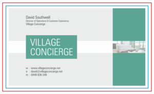 Business Card Design by Hari creator for Village Concierge Pty Llimited | Design: #9391156