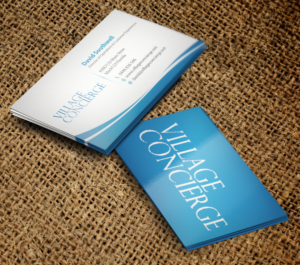 Business Card Design by primarydesigner2k9 for Village Concierge Pty Llimited | Design #9396758