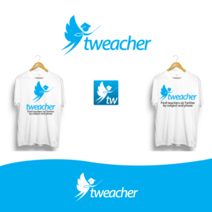 Tweacher | Logo Design by moisesf