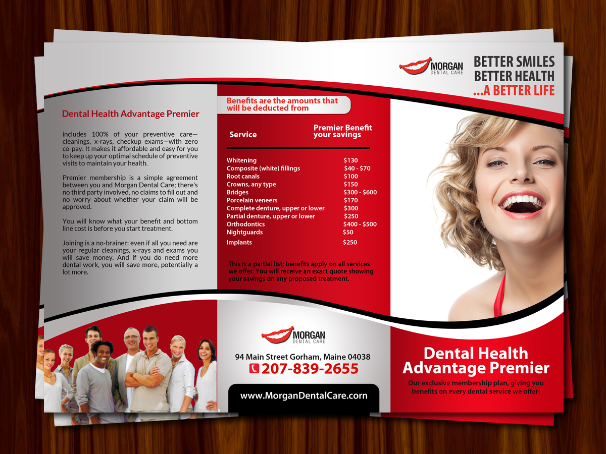 Flyer Design by debdesign for Morgan Dental Care | Design #9405772