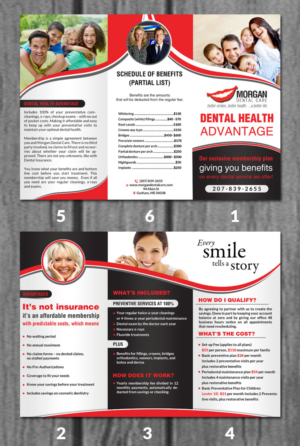 Flyer-Design von creative.bugs für Morgan Dental Care | Design: #10101771