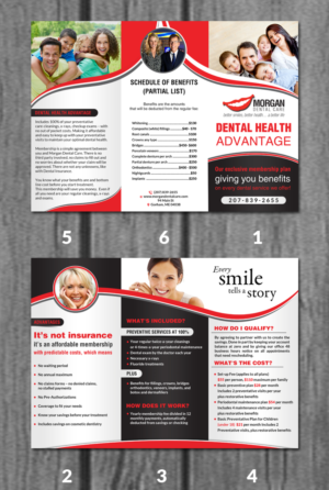 Flyer-Design von creative.bugs für Morgan Dental Care | Design: #10138841
