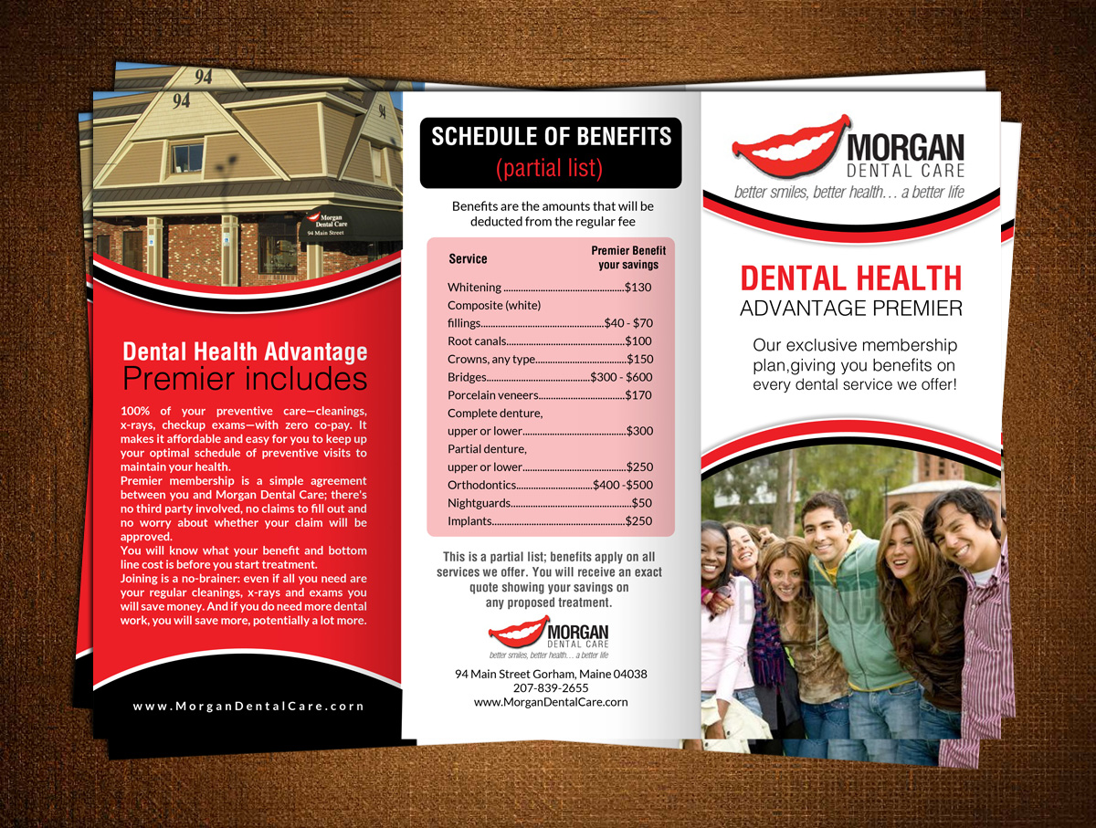 Flyer-Design von creative.bugs für Morgan Dental Care | Design #9422588