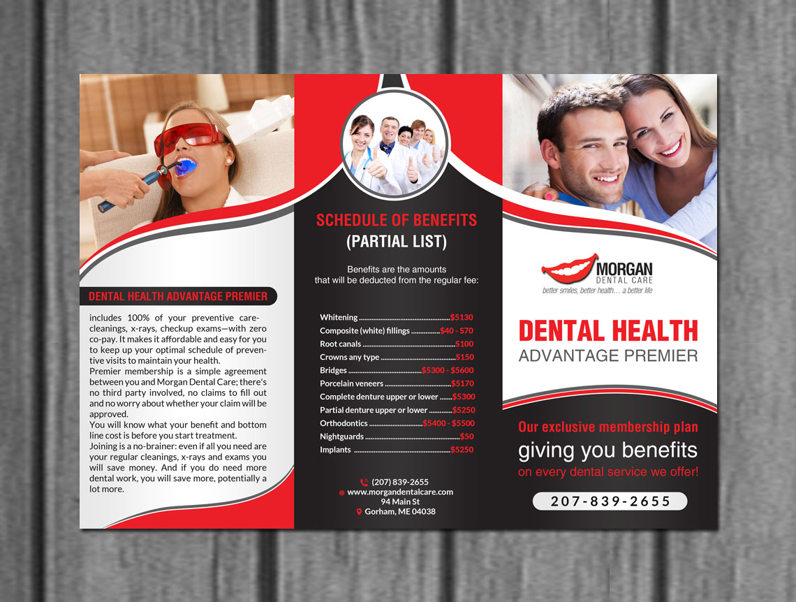 Flyer Design by creative.bugs for Morgan Dental Care | Design #9425214