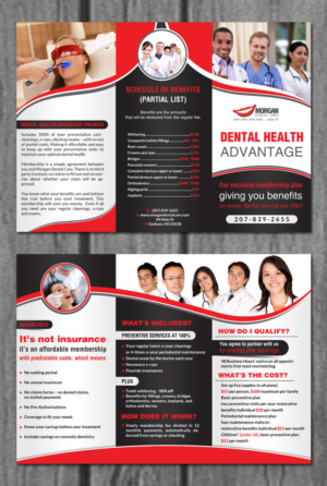 Flyer-Design von creative.bugs für Morgan Dental Care | Design: #9544599