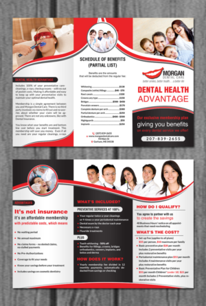 Flyer-Design von creative.bugs für Morgan Dental Care | Design: #9777136