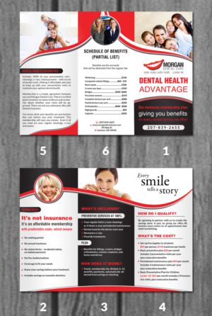 Flyer-Design von creative.bugs für Morgan Dental Care | Design: #9878917