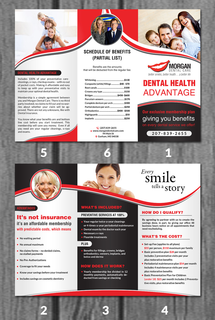 Flyer-Design von creative.bugs für Morgan Dental Care | Design #9890532