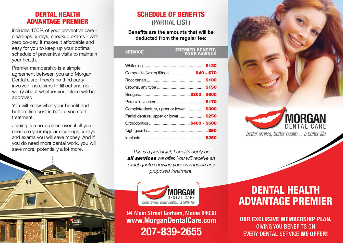 Flyer-Design von creative.SB für Morgan Dental Care | Design #9436634