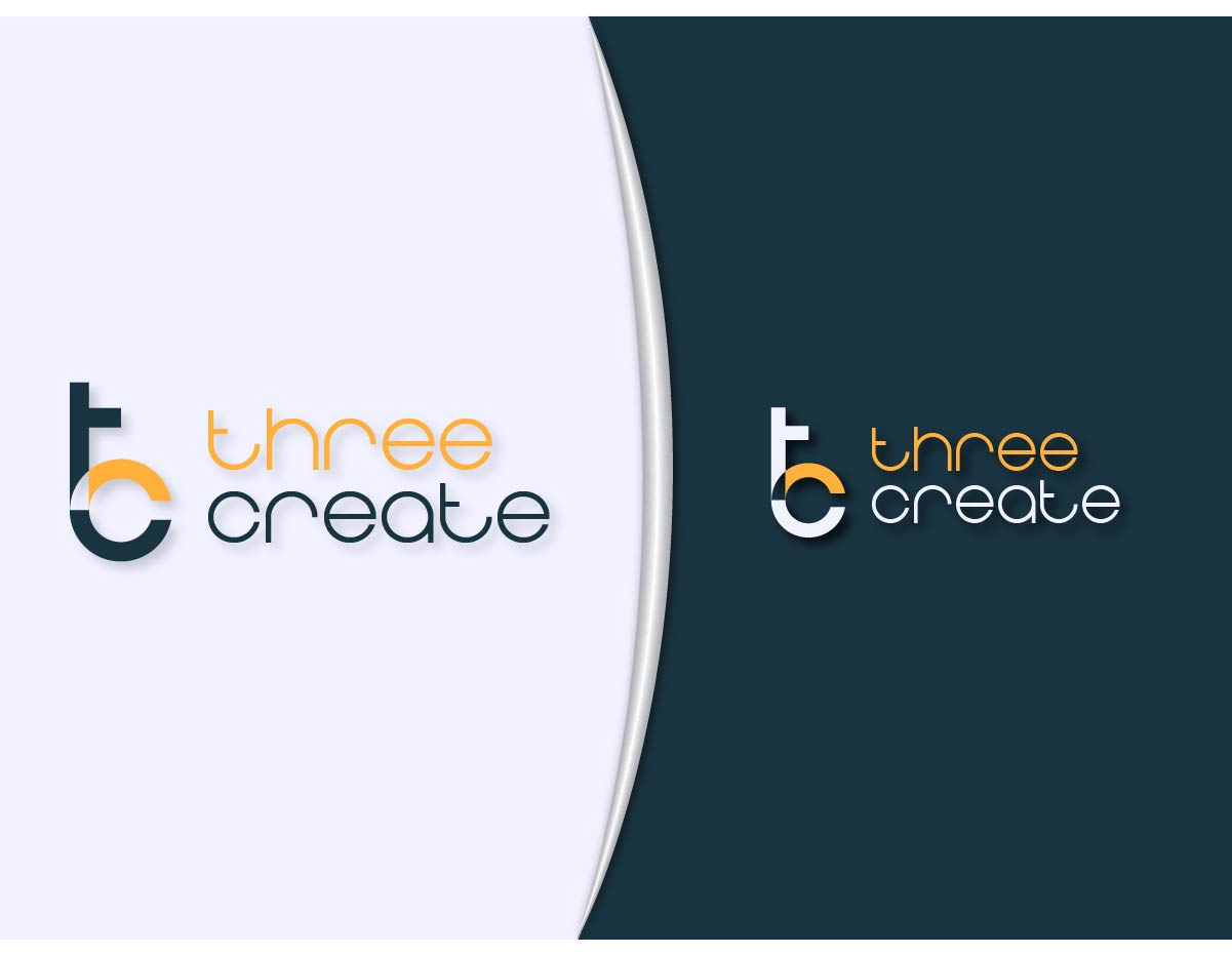 Logo Design by graphycode for Three Create | Design #9408189