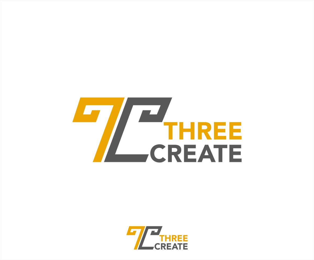 Logo Design by B8 for Three Create | Design #9492350