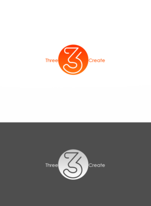 Logo Design by ColorDrops for Three Create | Design: #9431725