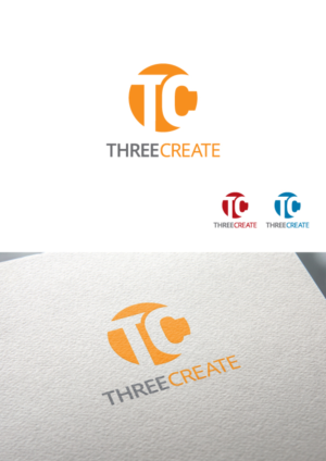 Logo Design by The Marble Peach for Three Create | Design: #9440320