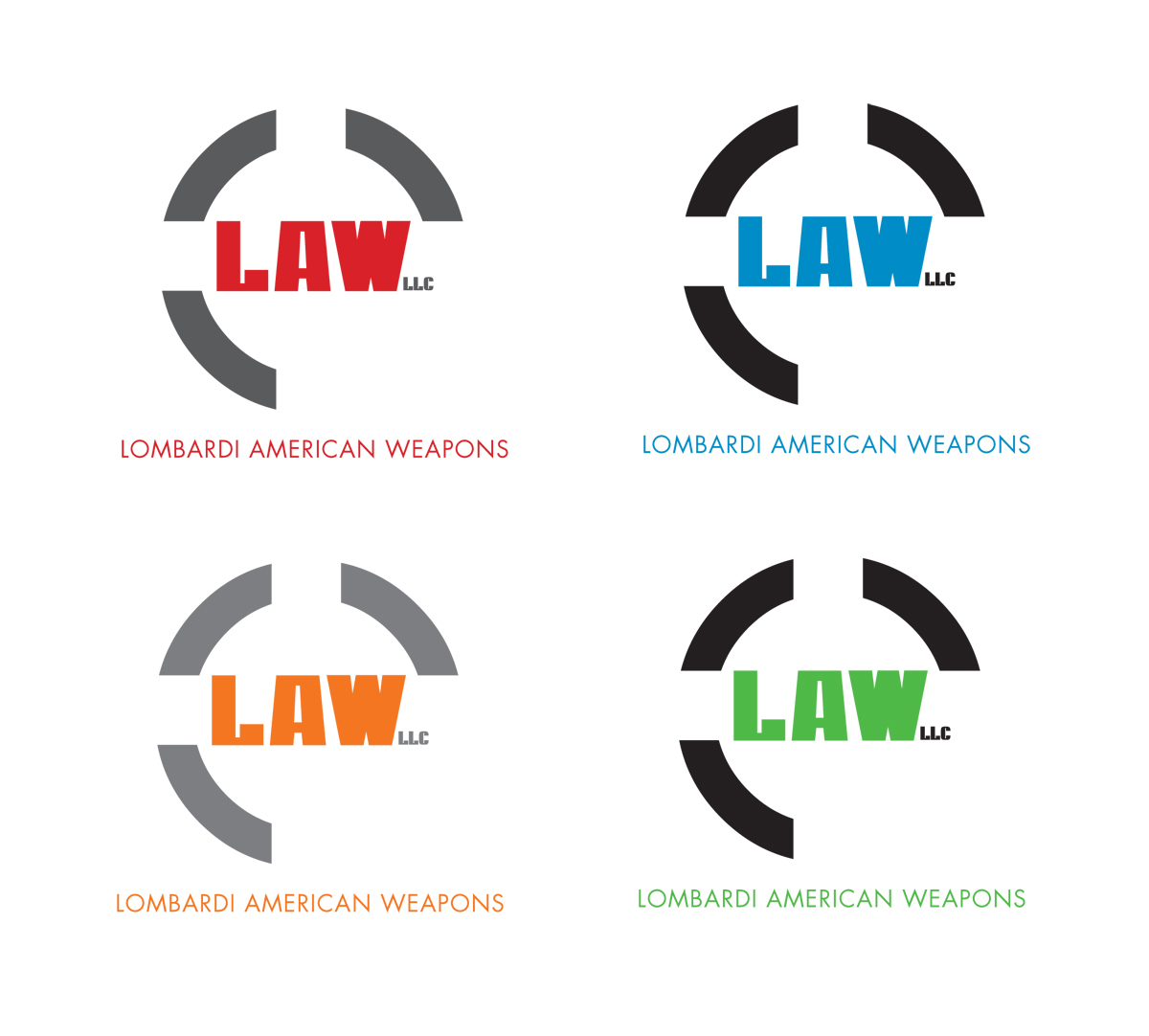 Logo Design by Halfull Media for lombardi american weapons | Design #2138428