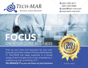 Diseño de Postal por Pinky  para TECH-MAR ENTERPRISES LLC | Diseño #9472227