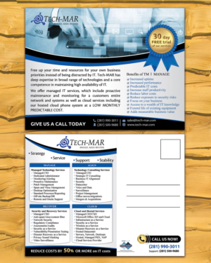 Postcard Design by mehandzic.j for TECH-MAR ENTERPRISES LLC | Design: #9488634
