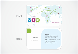 Business Card Design by TurtleDesign for VIP Communiations | Design: #2125673
