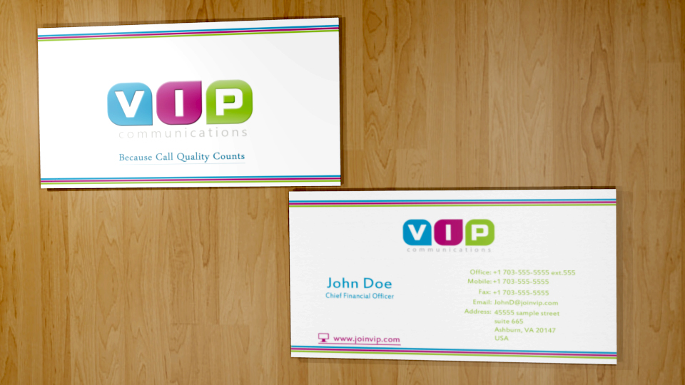 Business Card Design by Zhara_89 for VIP Communiations | Design #2157783