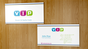 Business Card Design by Zhara_89 for VIP Communiations | Design: #2157783