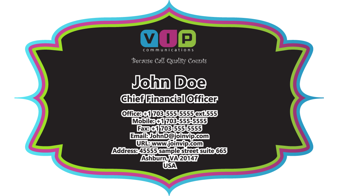 Business Card Design by Tyson144 for VIP Communiations | Design #2119594