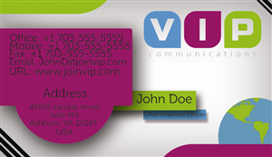 Business Card Design by Thomas_Wilkinson