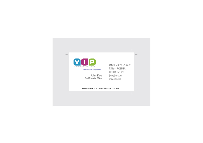 Business Card Design by Anthony for VIP Communiations | Design #2113002
