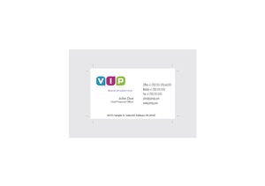 Business Card Design by Anthony