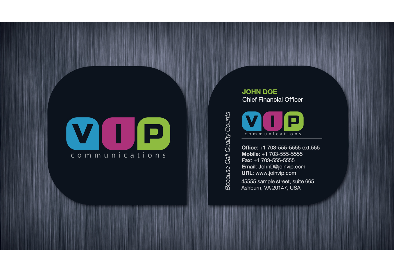 Business Card Design by ABG for VIP Communiations | Design #2101454