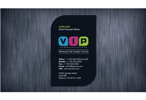 Business Card Design by ABG for VIP Communiations | Design #2101457